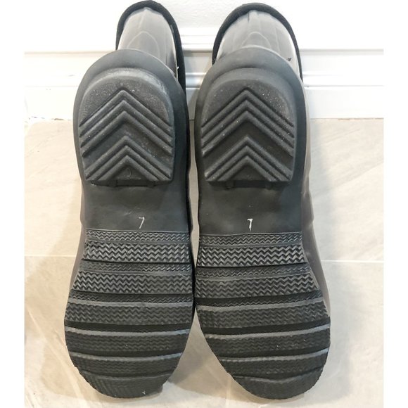 HUNTER ORIGINAL MATTE BLACK TALL RAIN BOOT - Picture 12 of 14